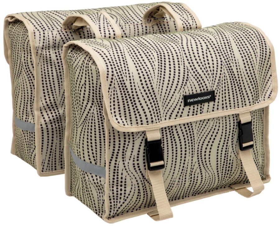 New Looxs fietstas dubbel Fiori 30L