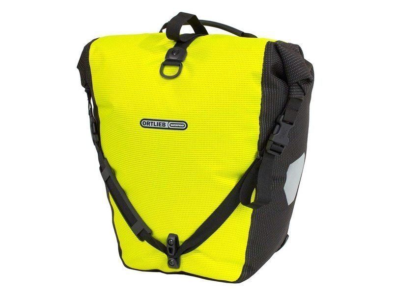 Ortlieb Tas backroller hivis single f5504 fluo/zwart